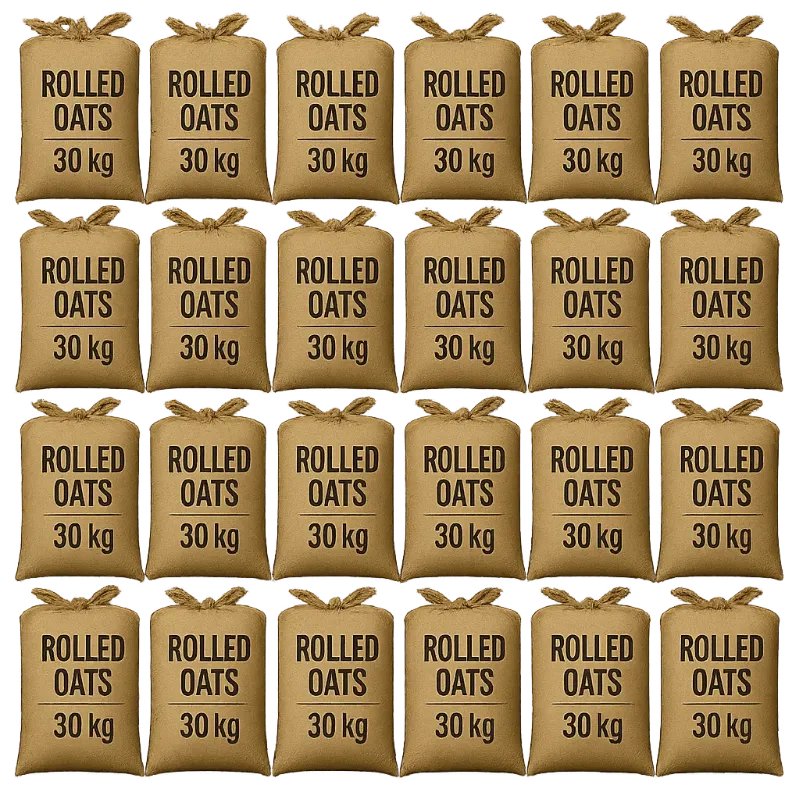 ROLLED OATS 960 KG (30kg * 32 POUCH)