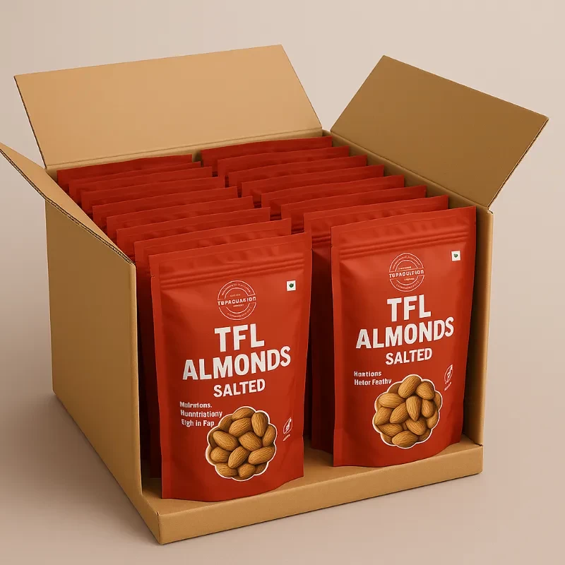 Salted Almonds ( 400grm * 25 Pouch)